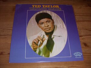 LP：TED TAYLOR TAYLOR MADE テッド・テイラー：US盤