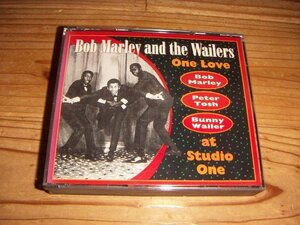 CD：BOB MARLEY & THE WAILERS ONE LOVE at studio one ボブ・マーリー&ザ・ウェイラーズ：2枚組40曲