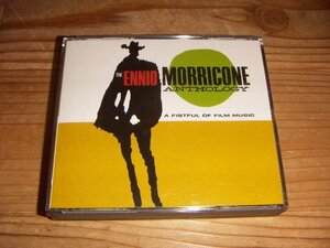 CD：THE ENNIO MORRICONE ANTHOLOGY A FISTFUL OF FILM MUSIC エンニオ・モリコーネ：2枚組43曲：ライノ