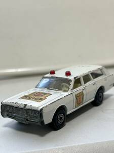 MATCHBOX MERCURY POLICE CAR No.55 マッチボックス マーキュリー ポリスカー レズニー ミニカー レア