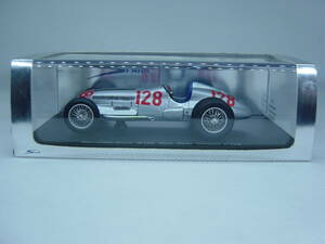 送料350円～ spark 1/43 Mercedes-Benz W125 Twin Rear Wheels H.Lang Grossglockner Hill Climb 1939 #128 メルセデス・ベンツ