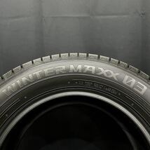 21年製ほぼ新品★DUNLOP WM03 225/60R16 1本 №231017-S4 センチュリー セルシオ ハイエース/ベンツ W220*W639等/16インチスタッドレス_画像8