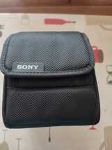 SONY　ソニー レンズケース ソフトキャリングケース lens case soft carrying case　小_画像1
