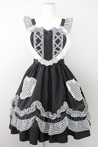 Angelic Pretty / Lovelyチェックスカート I-23-02-24-4028i-1-SK-AP-L-HD-ZI-R