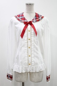 Angelic Pretty / Bunnyカレッジブラウス H-23-09-22-041h-1-BL-AP-L-NS-ZH-R