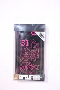 KRY clothing / iphoneケース I-22-10-11-094i-1-ZA-PU-P-HD-ZI