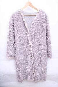 axes femme / fake fur long coat Y-22-11-21-096y-1-CO-AX-L-SZ-ZT-C009