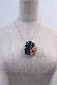 PINK HOUSE / ACC bouquet necklace pink x blue x white I-23-10-19-066-LO-AC-HD-ZI