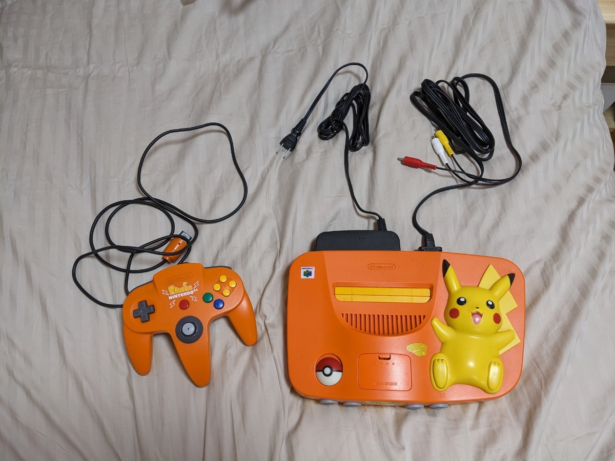 ヤフオク! -「ピカチュウ nintendo64本体 オレンジ」の落札相場・落札価格