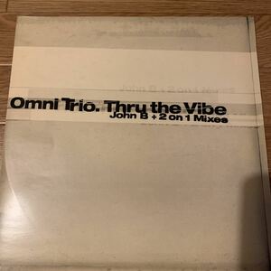 [ Omni Trio - Thru The Vibe (John B + 2 On 1 Mixes) - Moving Shadow SHADOW 168 ] John B , Drum n Bass