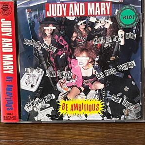 JUDY AND MARY 『BE AMBITIOUS』CDステッカー付き