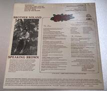 Brother Noland - Speaking Brown - LP - 1980 - US - Solbrea Records ★ Hawaiian Folky Groove_画像2