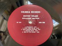 Brother Noland - Speaking Brown - LP - 1980 - US - Solbrea Records ★ Hawaiian Folky Groove_画像4