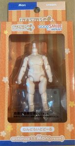 ねんどろいどどーる archetype 1.1 Man[cream] ノンスケール ABS&PVC製 塗装済み　未開封品