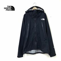 K2510-N◆ THE NORTH FACE ノースフェイス CLIMB VERY LIGHT JACKET シェル 防水 gore-tex C-knit 止水zip◆sizeM ブラック ナイロン_画像1