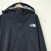 K2510-N◆ THE NORTH FACE ノースフェイス CLIMB VERY LIGHT JACKET シェル 防水 gore-tex C-knit 止水zip◆sizeM ブラック ナイロン_画像3