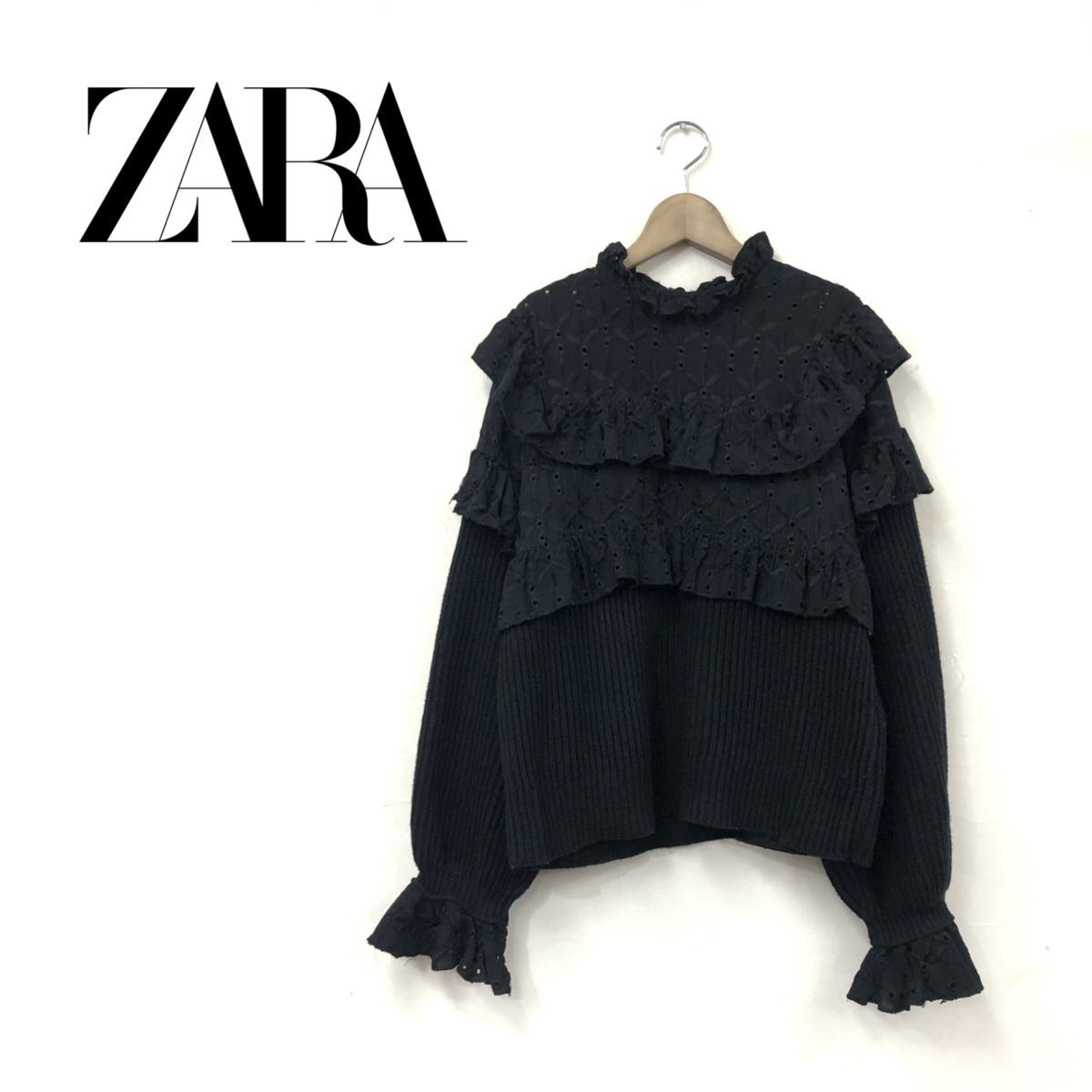 Yahoo!オークション -「zara ニット 刺繍」(ファッション) の落札相場