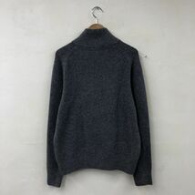 O1719-T◆JWANDERSON&UNIQLO ジェイダブリューアンダーソン＆ユニクロ ドライバーズニット ハーフジップ◆sizeM グレー メンズ トップス_画像6