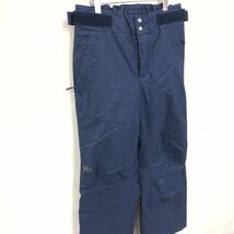 O1687-F◆ HELLY HANSEN ヘリーハンセン スキーウェア パンツ 大きめ ◆ sizeXL ポリエステル ブルー 古着 メンズ 秋冬 スノーボード_画像5