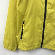 O1840-M◆キッズ◆THE NORTH FACE ノースフェイス ナイロンジャケット パーカー ◆sizeL 子供用 アウトドア 古着 イエロー_画像4