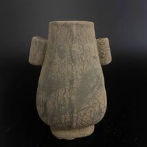 中国 古美術 宋代 汝窯 官窯 青磁 瓶 花瓶 高さ 14.5cm_画像4