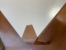 【天童木工/Tendo】アントラー/ダイニングテーブル/チェア２脚/食卓机_画像8