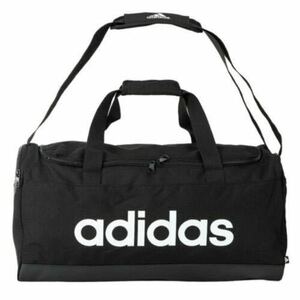 新品 adidas アディダス エッセンシャルズ　ロゴ　ダッフルバッグ　黒　ブラック