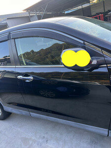 H27 year RM1 CR-V driver`s seat door ( mirror attached none ) NH812P black use possible 