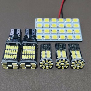 超爆光！N BOX JF3 JF4 ルームランプ バックランプ ナンバー灯 T10 LED 6個セット ホワイト ホンダ /45/34/s24