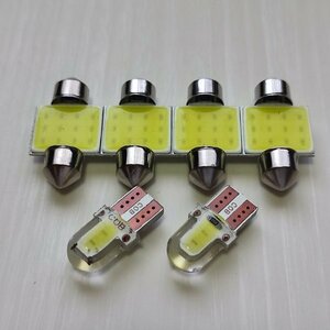 RK5 RK6 ステップワゴンスパーダ 超爆光！ T10 LED ルームランプ 6個セット ホワイト ホンダ /t31/c2