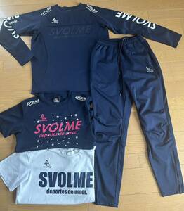 USED☆スボルメ　SVOLME☆セットアップ☆ジャージ☆テックピステ☆サイズS☆Tシャツ付