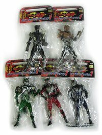 仮面ライダー龍騎コレクタブルソフビフィギュア1～3 全15種フルコンプセット　(shin