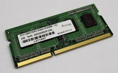 アドテック DOS/V用 DDR3L-1600 SO-DIMM 4GBx2枚組 1.35V 省電力 ADS12800N-LH4GW　(shin