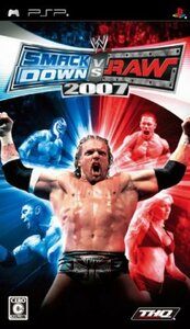 WWE 2007 SmackDown vs Raw - PSP　(shin