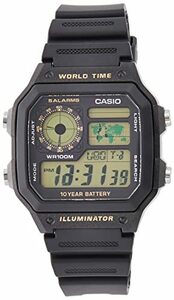 [カシオスタンダード] 腕時計 AE-1200WH-1B 逆輸入品　(shin