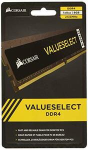 CORSAIR DDR4 メモリモジュール Value Select Series 8GB×1枚キット CMV8GX4M1A2133C1　(shin