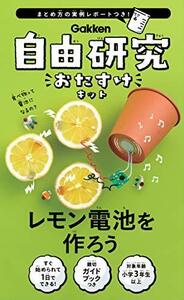 学研_自由研究おたすけキット レモン電池を作ろう（対象年齢：小学3年生以上）J750560　(shin