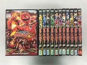 獣拳戦隊ゲキレンジャー 【レンタル落ち】全12巻セット　(shin