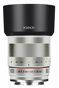 Rokinon rk50?m-e-sil 50?mm f1.2?as UMC High Speedレンズfor Sony (シルバー)　(shin