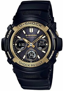 G-SHOCK ブラック＆ゴールドシリーズ 海外モデル AWG-M100SBG-1A