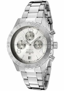 [インビクタ]Invicta 腕時計 1278 Specialty Chronograph Silver Dial Stainless 　(shin