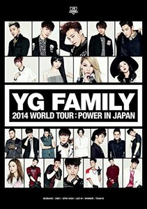 YG FAMILY WORLD TOUR 2014 -POWER- in Japan (DVD3枚組)　(shin