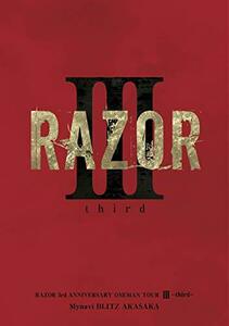 RAZOR 3rd ANNIVERSARY ONEMAN TOUR III -third-@マイナビBLITZ赤坂 [DVD]　(shin