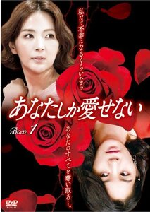 あなたしか愛せない DVD-BOX1　(shin