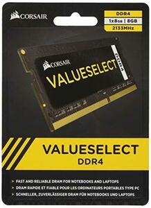 CORSAIR DDR4 SO-DIMM メモリモジュール VALUE SELECT Series 8GB×1枚キット CMSO8GX4　(shin