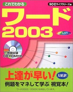 これでわかるワード2003 (SCC Books 264)　(shin