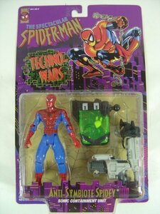 Spider-man Techno-wars: Anti-symbiote Spidey Action Figure　(shin