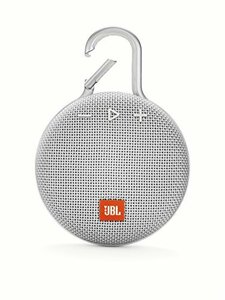 JBL CLIP3 Bluetoothスピーカー IPX7防水/パッシブラジエーター搭載/ポータブル/カラビナ付 ホワイト JBLCLI　(shin