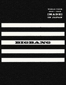 BIGBANG WORLD TOUR 2015~2016 [MADE] IN JAPAN(Blu-ray(2枚組)+LIVE CD(2枚　(shin