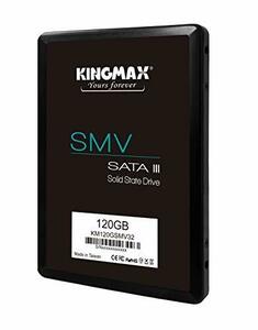 KINGMAX SSD KM120GSMV32 SATA3 SMV32シリーズ (最大読込:500MB/s) 2.5インチ内蔵 7mm 　(shin